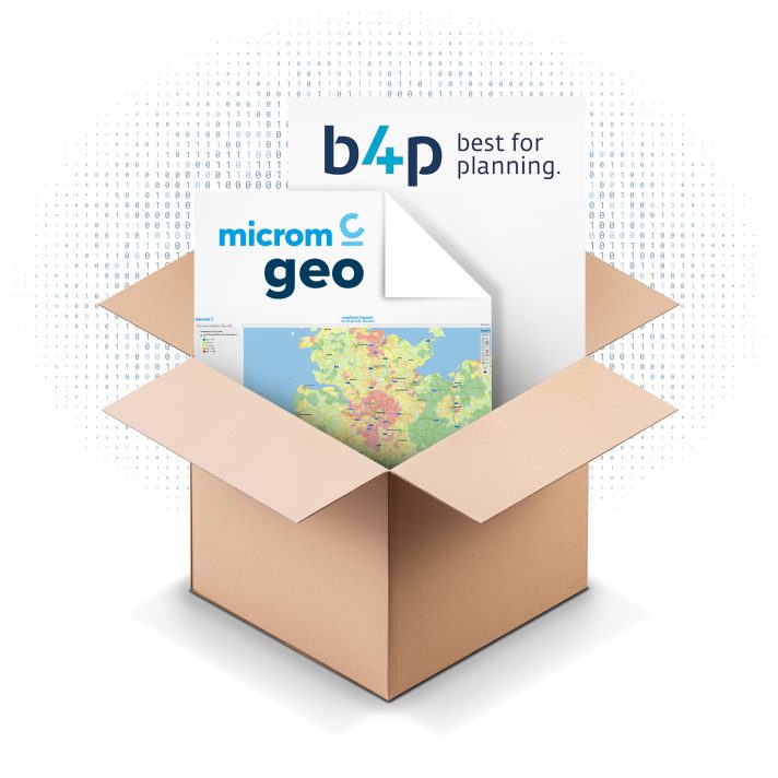 Bundle aus b4p und microm geo b4p Kurzzeitlizenz (Paket)