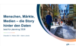 Menschen, Märkte, Medien – die Story hinter den Daten